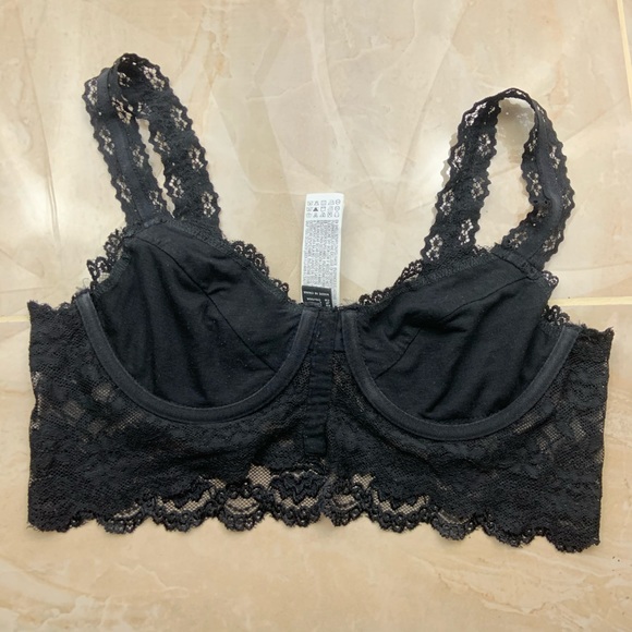 F21 Lace Unlined Underwire Bralette - Picture 3 of 3